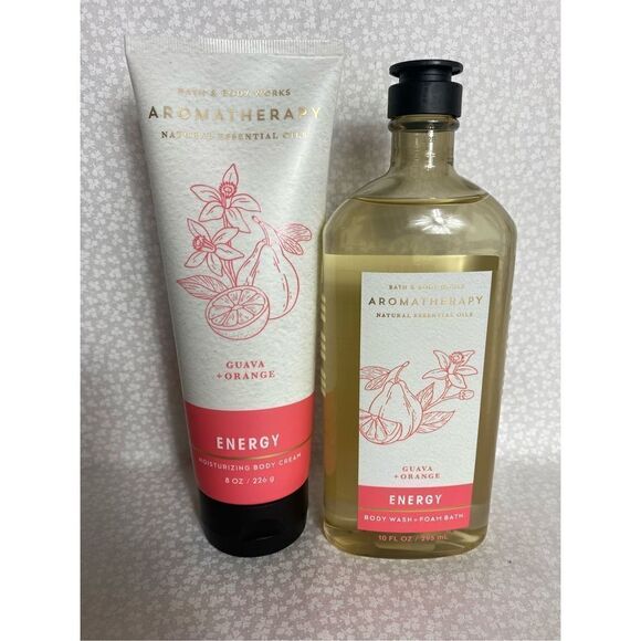 Bath and Body Works ENERGY GUAVE & ORANGE Aromatherapy 2 pc Set - Picture 5 of 5